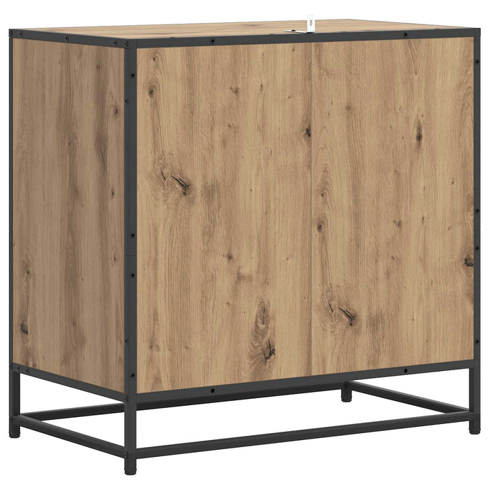 Dulap cu sertare 3-Drawer Stejar artizanal 70 x 41 x 70 cm WALTI