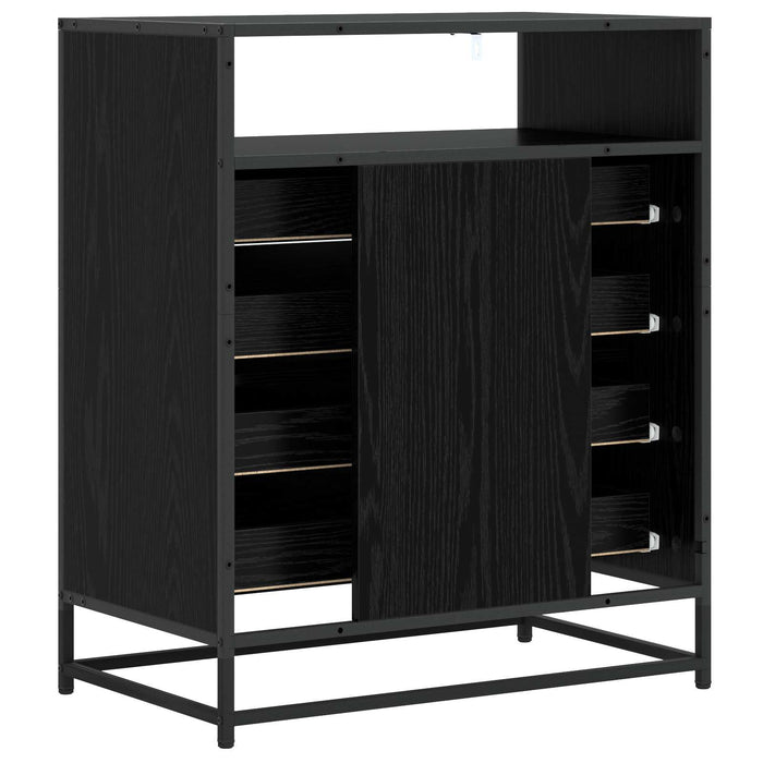 Dulap cu sertare 4-Drawer Stejar negru 70 x 41 x 83,5 cm WALTI