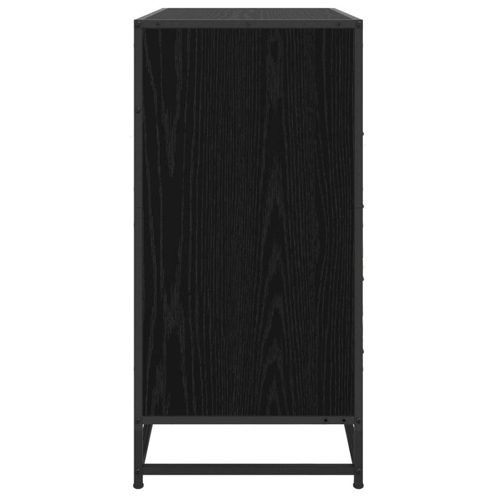 Dulap cu sertare 4-Drawer Stejar negru 70 x 41 x 83,5 cm WALTI
