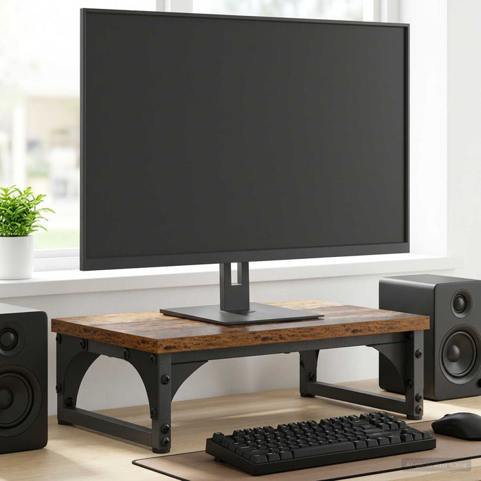 Suport pentru monitor Lemn vechi 37 x 23 x 14 cm Lemn prelucrat WALTI