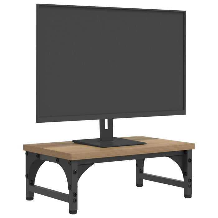 Suport pentru monitor Stejar Artizanal 37 x 23 x 14 cm WALTI
