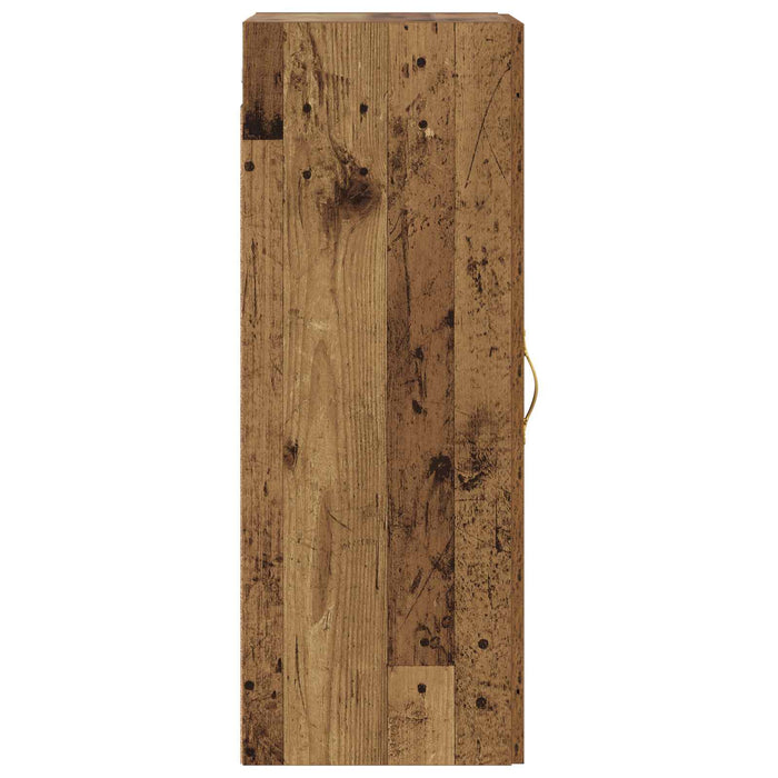 Dulap de perete Lemn vechi 34,5 x 34 x 90 cm Lemn prelucrat WALTI