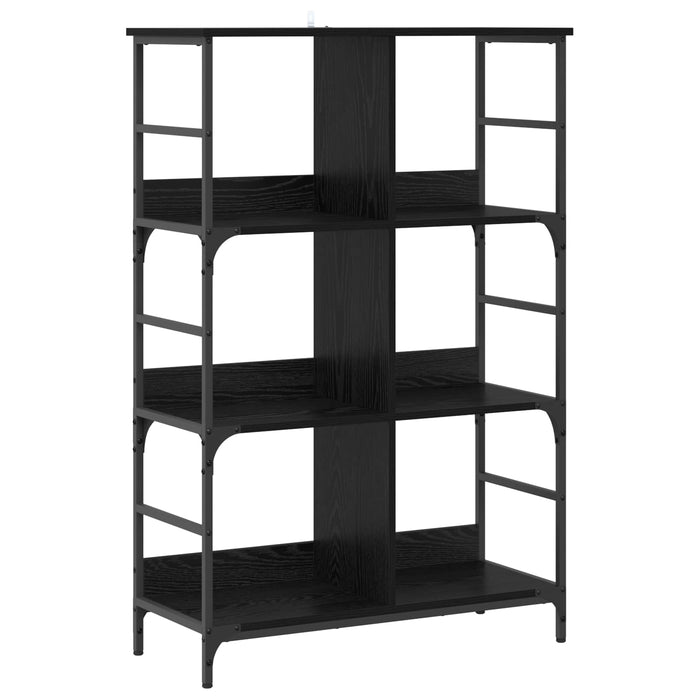 Raft pentru cărți Stejar negru 78,5 x 33 x 117,5 cm metal PB - WALTI WALTI