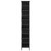 Raft pentru cărți Stejar negru 78,5 x 33 x 188,5 cm metal PB - WALTI WALTI