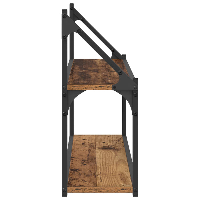 Raft de perete Montare pe perete Lemn vechi 80 x 21 x 51 cm WALTI