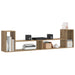 Cabinet TV 100 x 30 x 50 cm Stejar Artizanal Lemn prelucrat - WALTI WALTI