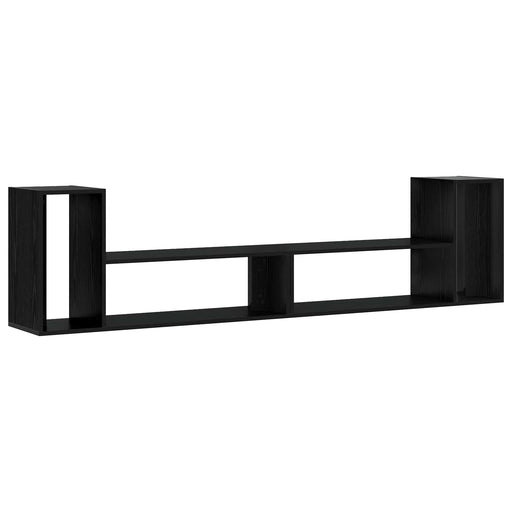 Cabinet TV 100 x 30 x 50 cm Stejar Negru Lemn prelucrat - WALTI WALTI