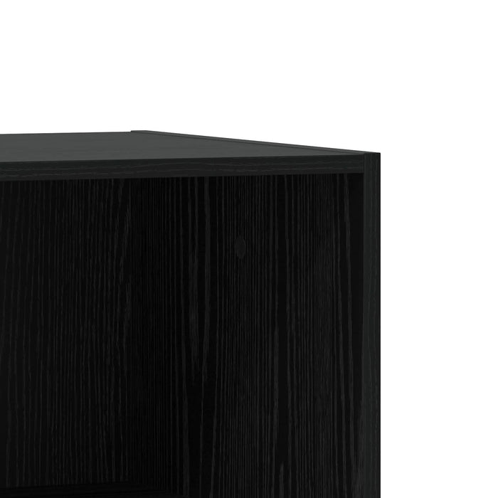 Dulap cu raft cu depozitare Stejar negru 77 x 48 x 102 cm PB WALTI