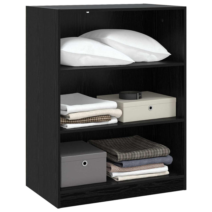 Dulap cu raft cu depozitare Stejar negru 77 x 48 x 102 cm PB WALTI