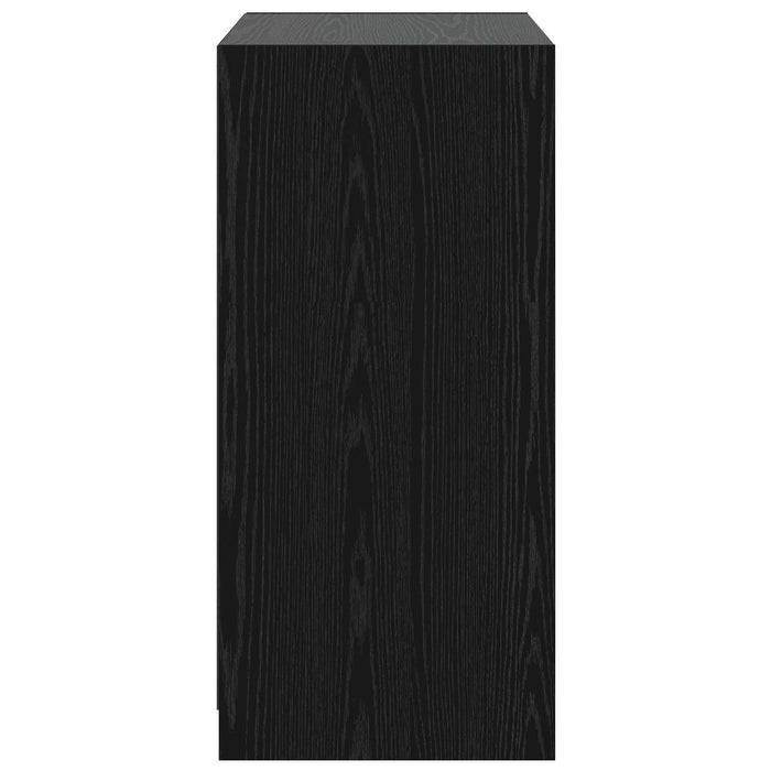 Dulap cu raft cu depozitare Stejar negru 77 x 48 x 102 cm PB WALTI