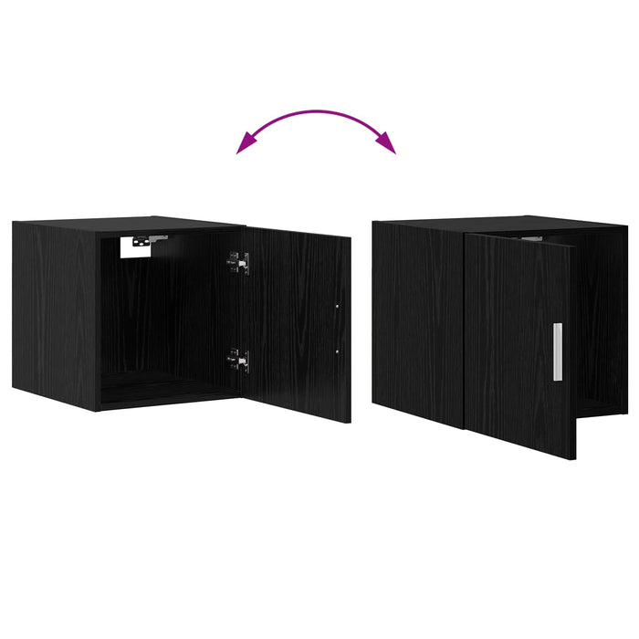 Dulap de perete Stejar Negru 45 x 42,5 x 40 cm Lemn prelucrat WALTI
