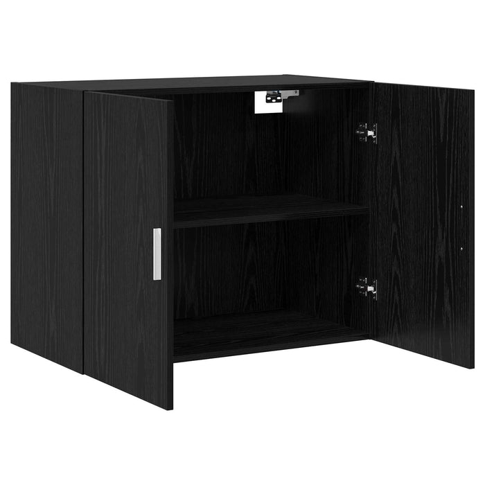 Dulap de perete Stejar Negru 80 x 42,5 x 64 cm Lemn prelucrat WALTI