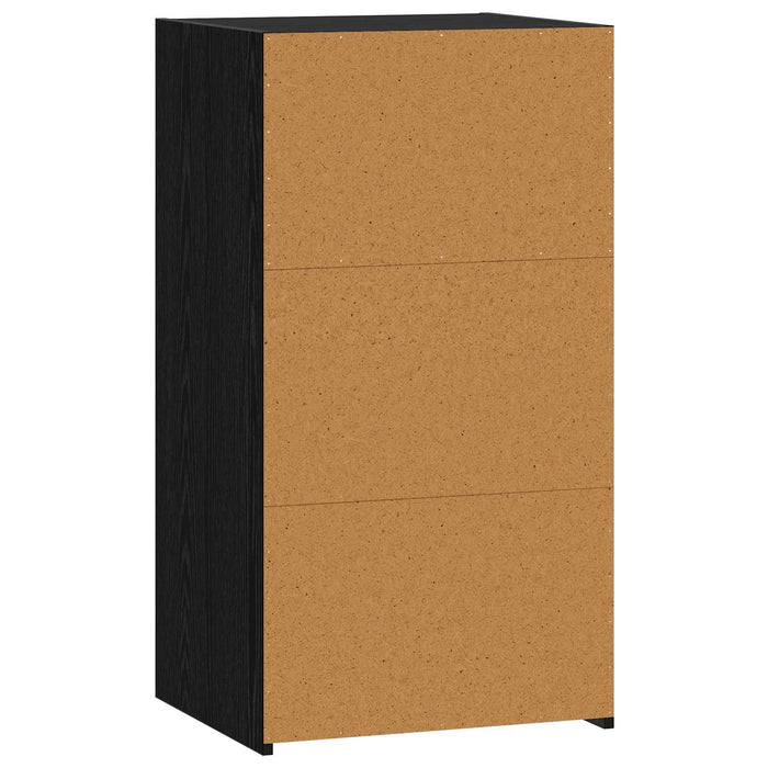 Bufet Stejar Negru 50 x 41 x 93 cm Lemn prelucrat WALTI