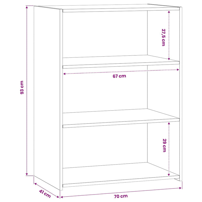 Bufet Lemn vechi 70 x 41 x 93 cm Lemn prelucrat WALTI