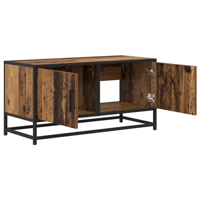 Cabinet TV 80 x 34,5 x 40 cm Lemn vechi Lemn prelucrat WALTI