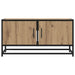 Cabinet TV 80 x 34,5 x 40 cm Stejar Artizanal Lemn prelucrat - WALTI WALTI