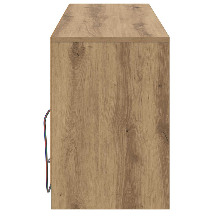 Cabinet TV 100 x 34 x 50 cm Stejar Artizanal Lemn prelucrat WALTI
