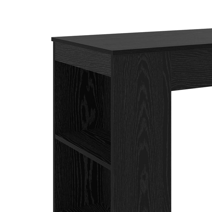 Masă de bar 95 x 47 x 103,5 cm Lemn prelucrat Stejar Negru WALTI