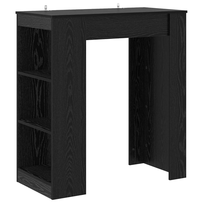 Masă de bar 95 x 47 x 103,5 cm Lemn prelucrat Stejar Negru WALTI