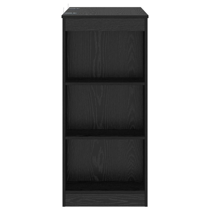 Masă de bar 95 x 47 x 103,5 cm Lemn prelucrat Stejar Negru WALTI