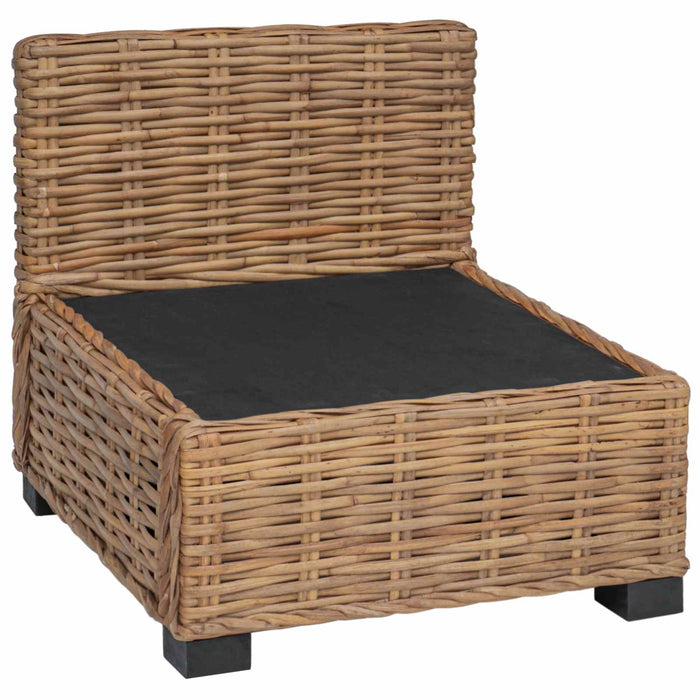 Sofa Medie cu Perne GENDT Ratan Natural natural WALTI