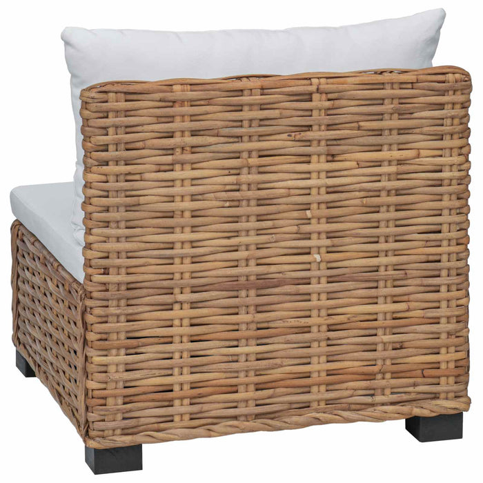 Sofa Medie cu Perne GENDT Ratan Natural natural WALTI