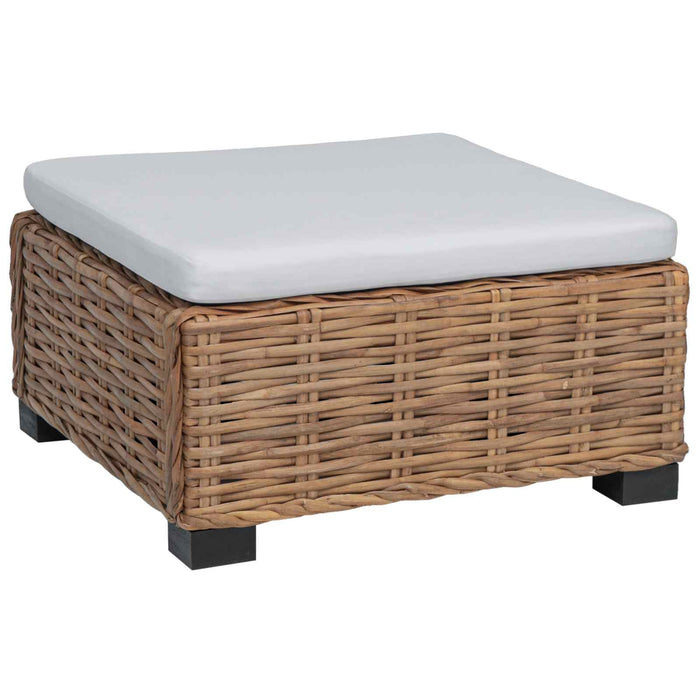 Puf cu perne GENDT Ratan Natural natural WALTI