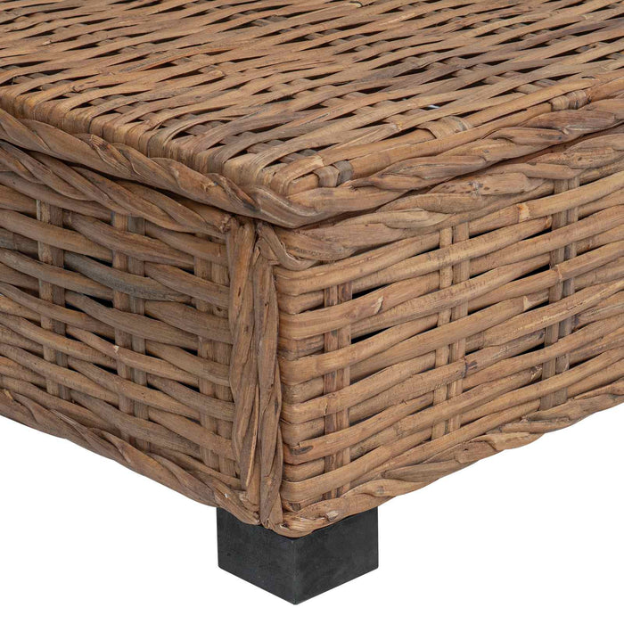 Masă de cafea GENDT Ratan Natural natural 67 x 60 x 30 cm WALTI