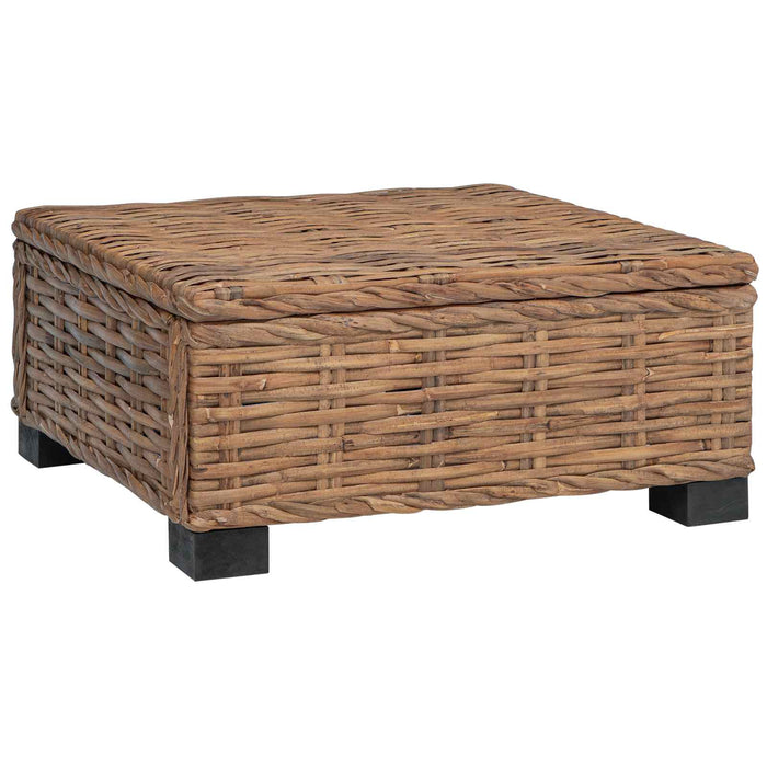 Masă de cafea GENDT Ratan Natural natural 67 x 60 x 30 cm WALTI