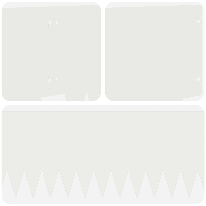 Margine pentru gazon 10 pcs metal WALTI