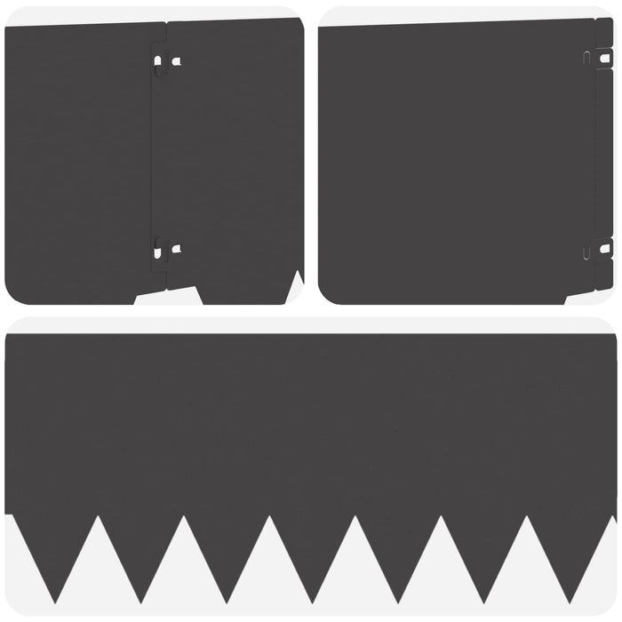 Margine pentru gazon 20 pcs metal WALTI