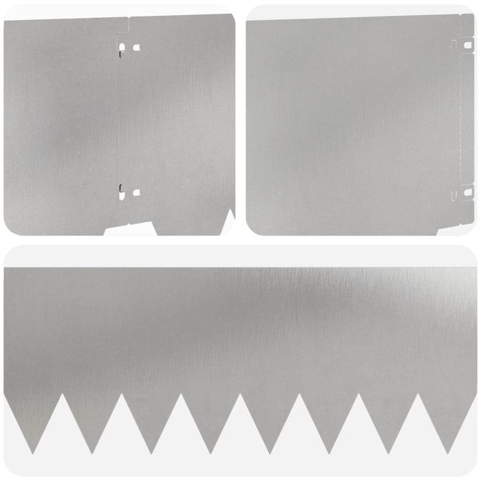 Margine pentru gazon 10 pcs metal WALTI
