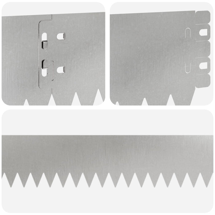 Margine pentru gazon 10 pcs 103 x 10 cm Oțel Argintiu WALTI