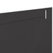 Margine pentru gazon 20 buc. 102 x 10 x 4 cm Oțel Negru - WALTI WALTI