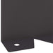 Margine pentru gazon 30 buc. 102 x 10 x 4 cm Oțel Negru - WALTI WALTI