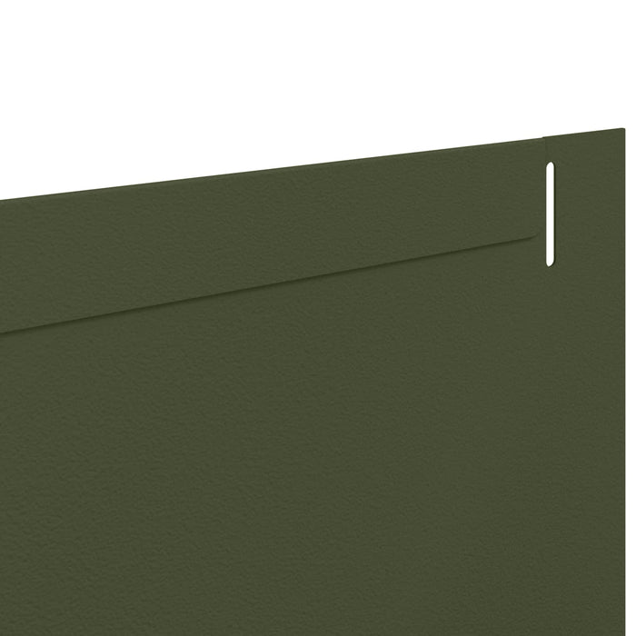 Margine pentru gazon 10 buc. 102 x 10 x 4 cm Oțel WALTI