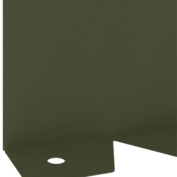 Margine pentru gazon 20 buc. 102 x 10 x 4 cm Oțel WALTI