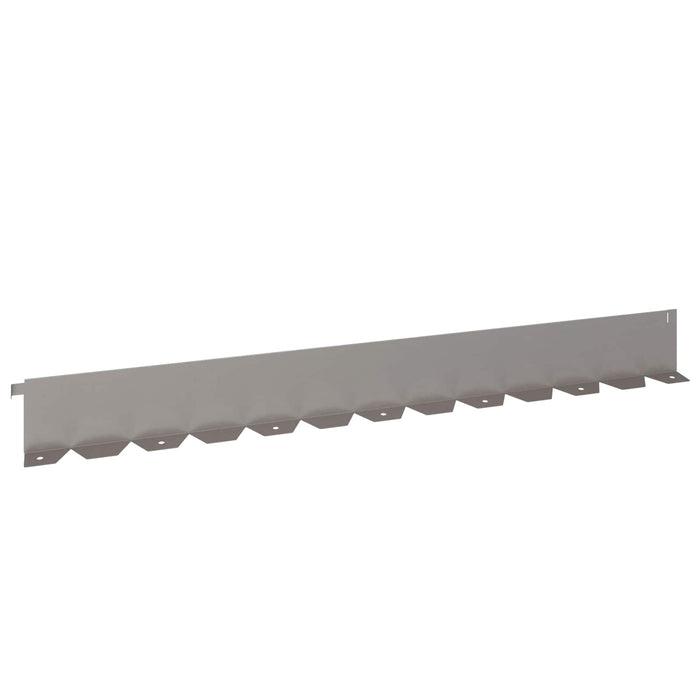 Margine pentru gazon 20 pcs 102 x 10 x 4 cm Oțel Ruginit WALTI