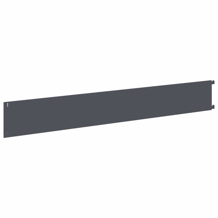 Margine pentru gazon 30 pcs 102 x 15 x 4 cm Oțel Antracit WALTI