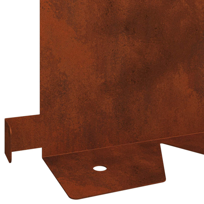 Margine pentru gazon 30 pcs 102 x 15 x 4 cm Oțel Ruginit WALTI