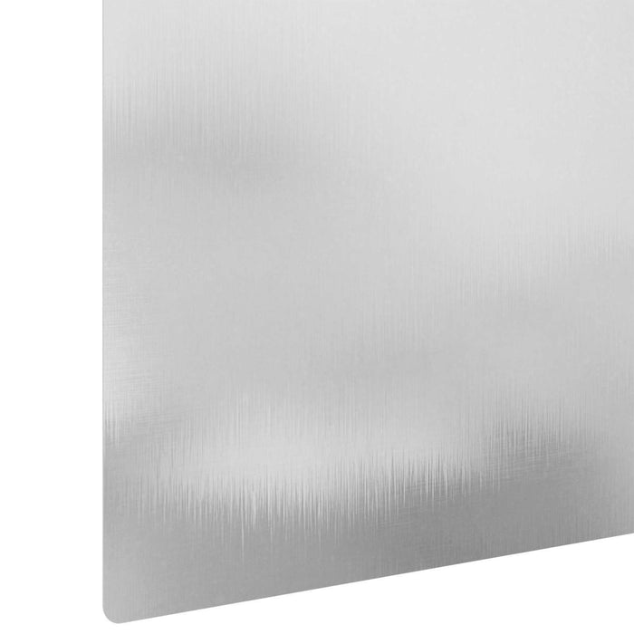 Margine pentru gazon 10 buc. 100 x 22 cm Oțel Argintiu - WALTI WALTI