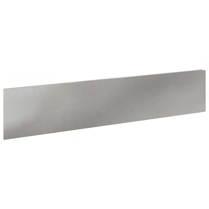 Margine pentru gazon 20 buc. 100 x 22 cm Oțel Argintiu - WALTI WALTI