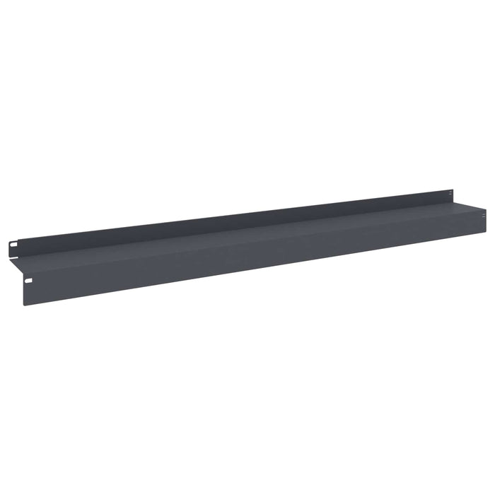 Margine pentru gazon 30 buc. 100 x 10 x 8 cm Oțel Antracit - WALTI WALTI