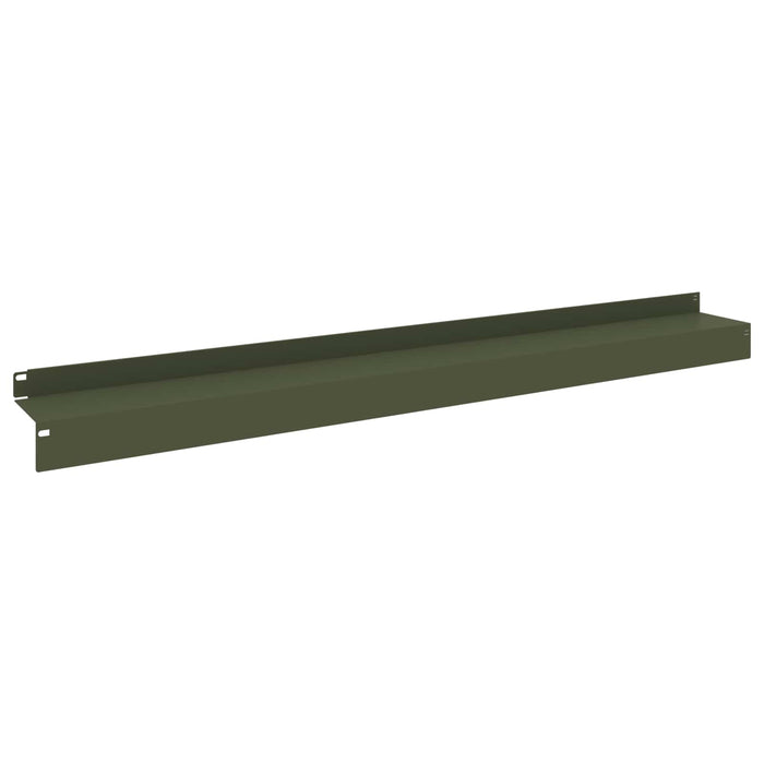 Margine pentru gazon 20 buc. 100 x 10 x 8 cm Oțel - WALTI WALTI