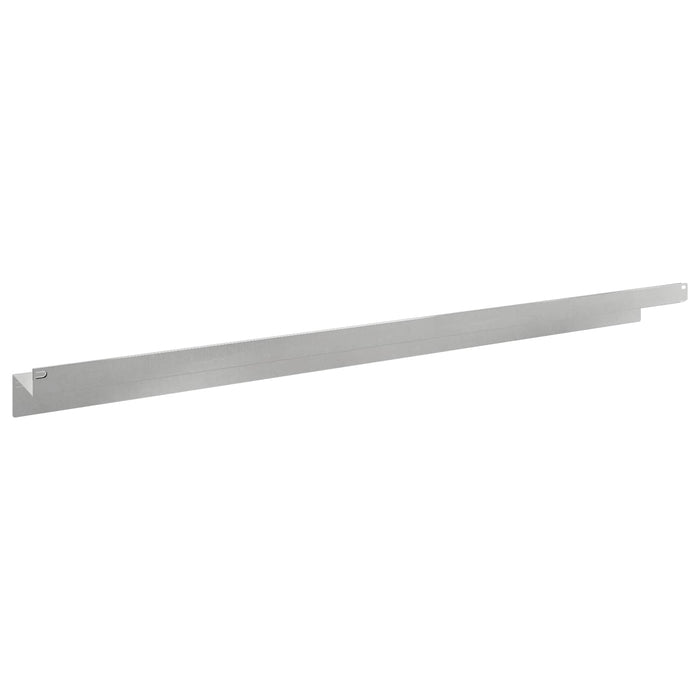 Margine pentru gazon 30 pcs 100 x 10 x 8 cm Oțel Argintiu WALTI