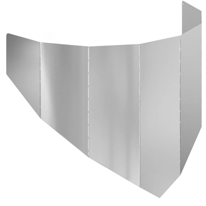 Margine pentru gazon 100 x 45 cm Oțel Argintiu WALTI