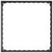 Margine pentru gazon 60 x 60 x 20 cm Oțel Negru - WALTI WALTI