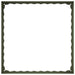 Margine pentru gazon 4 buc. 60 x 60 x 20 cm Oțel Verde măsliniu - WALTI WALTI