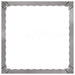Margine pentru gazon 4 buc. 60 x 60 x 35 cm Oțel Argintiu - WALTI WALTI