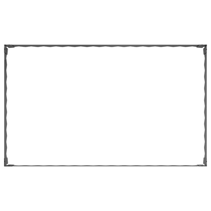 Margine pentru gazon 100 x 60 x 20 cm Oțel Antracit - WALTI WALTI